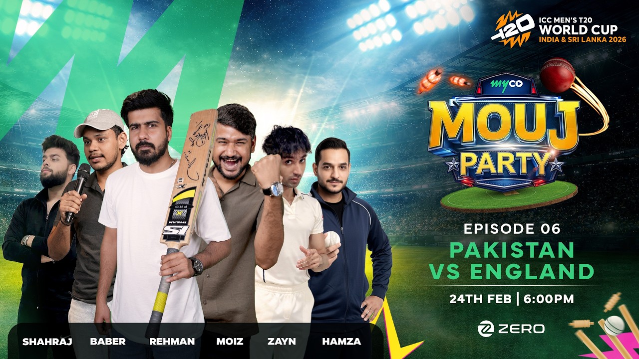 Pakistan vs England LIVE Watch Party: ICC Men’s T20 World Cup 2026 | Super 8 Match 🏏🔥