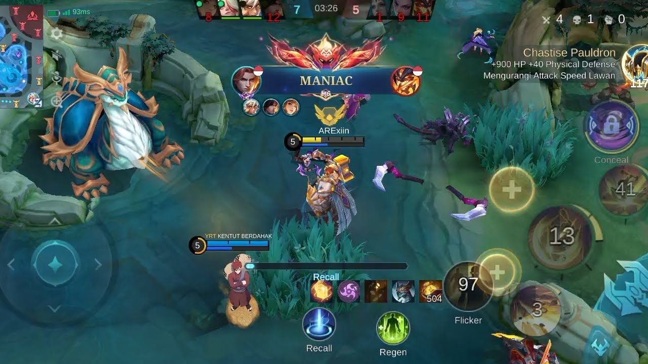 TIGREL EMBLEM SETTINGS ARE SICK LIKE A FIGHTER | MOBILE LAGENDS 