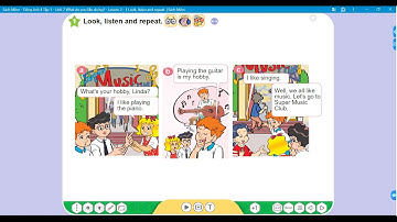 Bài đối thoại Unit 7: What do you like doing? - Lesson 2 | Tiếng Anh 4