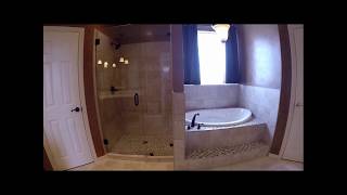 Master Bathroom Remodel | Valspar™ faux Venetian plaster & Rustoleum™ cabinet transformations