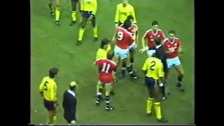 Manchester United 2-0 Arsenal, 1986-87