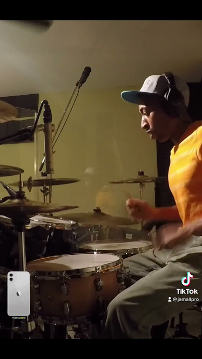 iPhone Ringtone Remix Drums! - Jamal Batiste #drumshorts