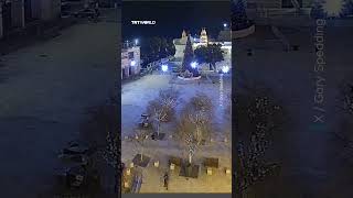 Israeli soldiers deployed in Manger Square near Church of the Nativity in Bethlehem