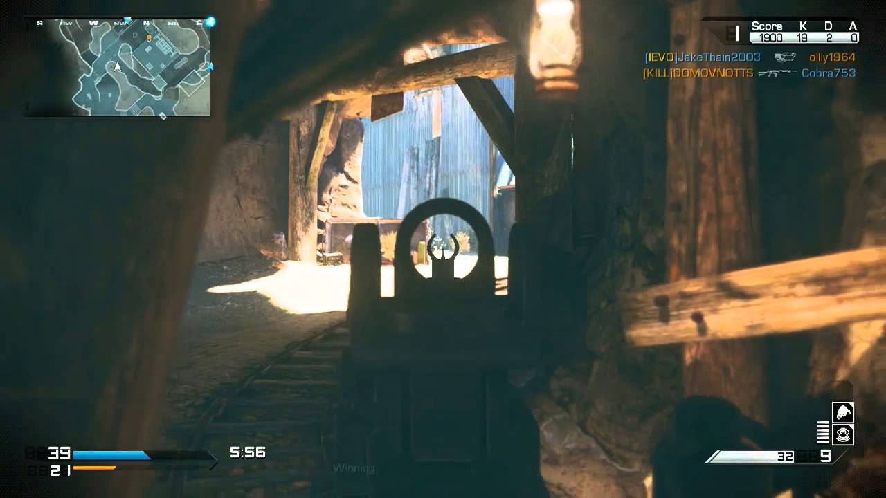 Cod Ghosts| New Map Gold Rush 34-7 TDM