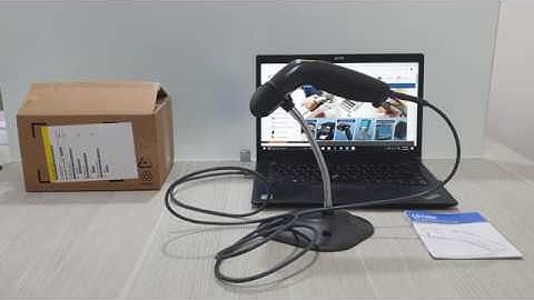 Hướng dẫn lắp đặt Máy đọc mã vạch Zebra LS1203