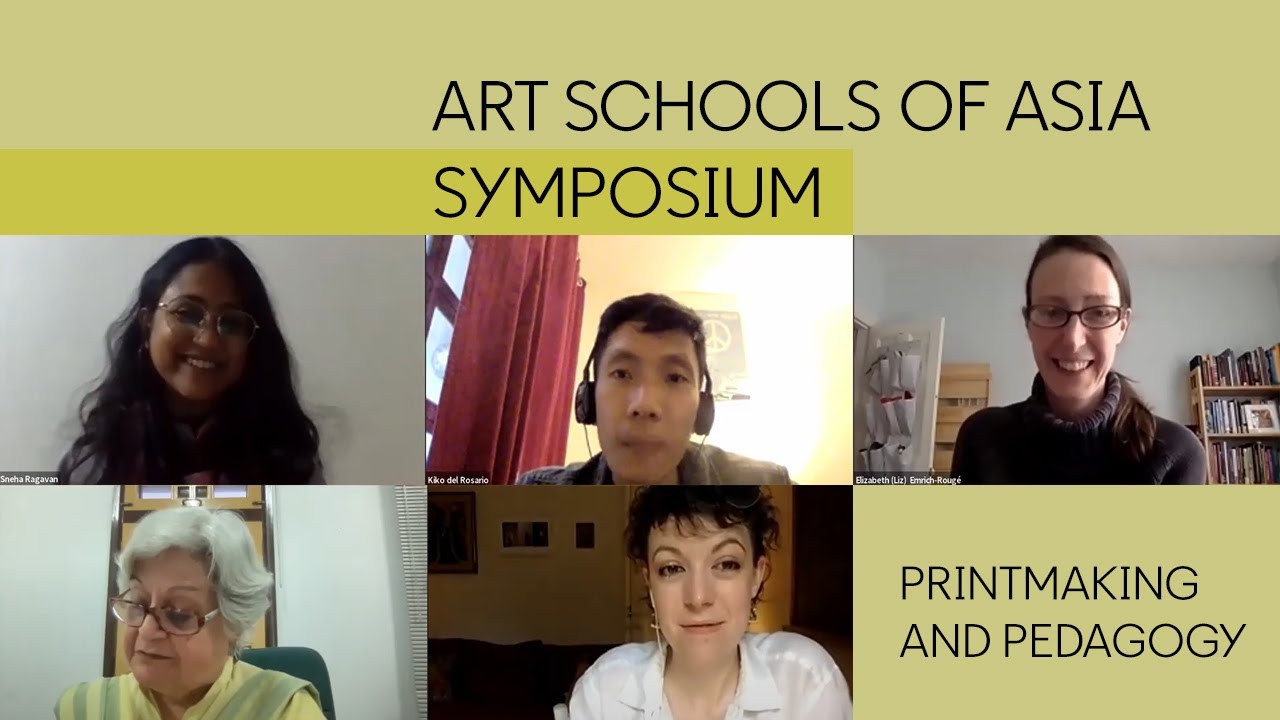 Art Schools of Asia Symposium | Printmaking and Pedagogy - YouTube