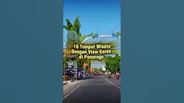 rekomendasi 10 tempat wisata di Ponorogo #shorts #wisata #tempatwisata