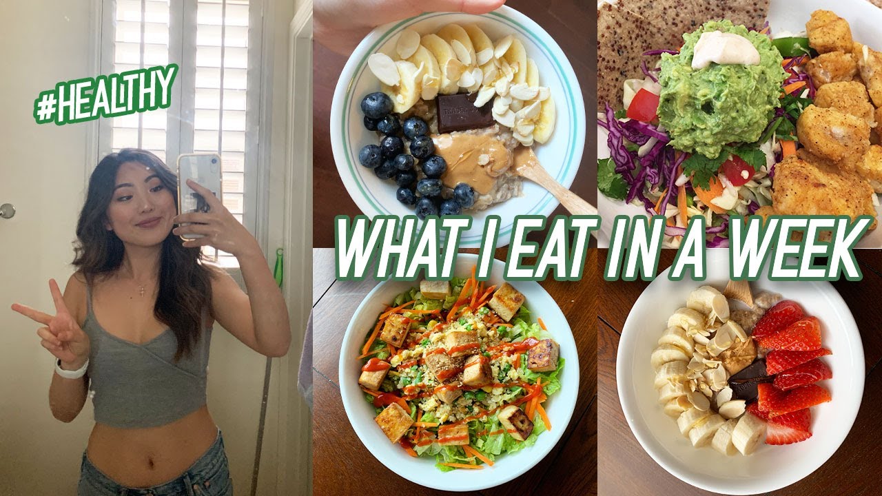 what i eat in a week to be a *HEALTHY LEGEND* (5 DAY SALAD CHALLENGE