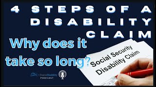 SSA Law with Peter Evans: 4 Steps of a Disability Claim within SSA. Why is this taking so long?