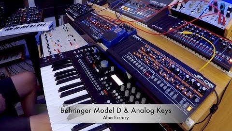 Behringer Model D & Elektron Analog Keys