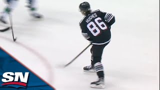 Jack Hughes Sets Up Jesper Bratt's OT Winner To Defeat His Brother Quinn's Canucks