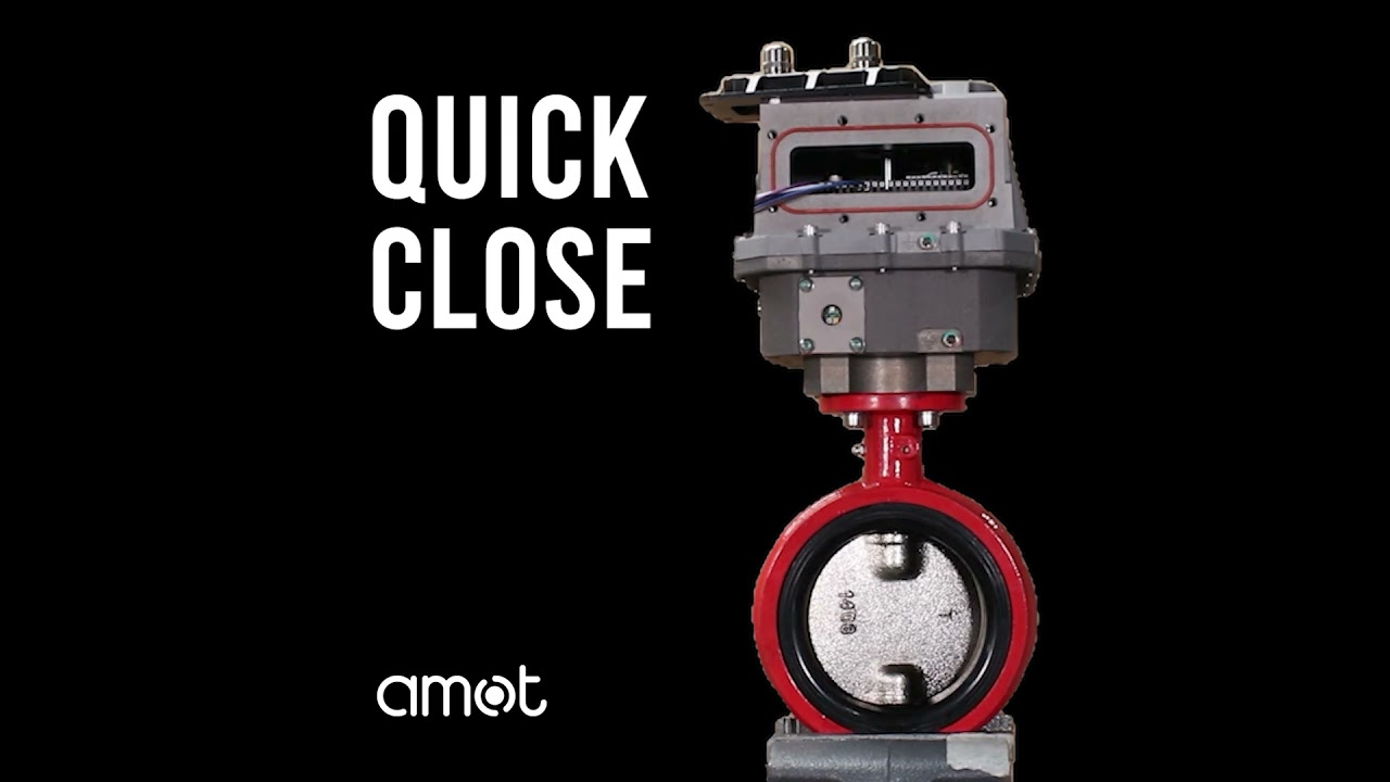 AMOT's Quick Close Electric Rotary Actuator 