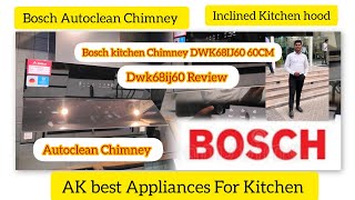 Bosch Chimney DWK68IJ60| Bosch Chimney| Bosch Autoclean Chimney| Bosch kitchen hood 
