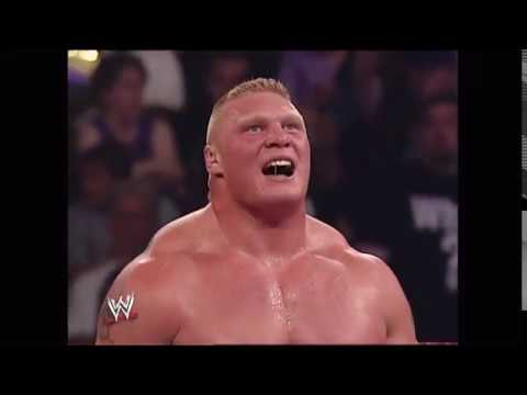 Brock Lesnar First entrance + match with Next Big Thing theme