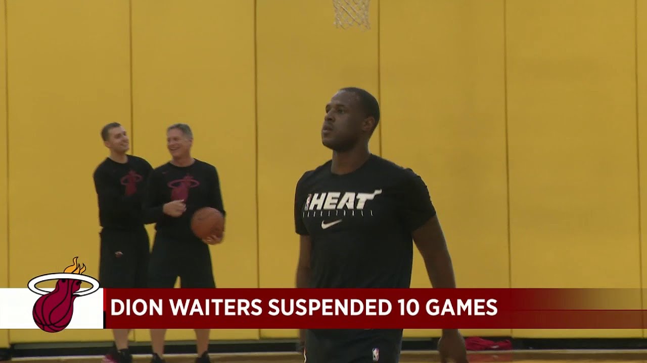 Heat suspend Dion Waiters for 10 games - Los Angeles Times