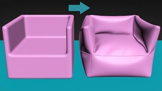 Cloth Modifier soft Armchair screenshot 1