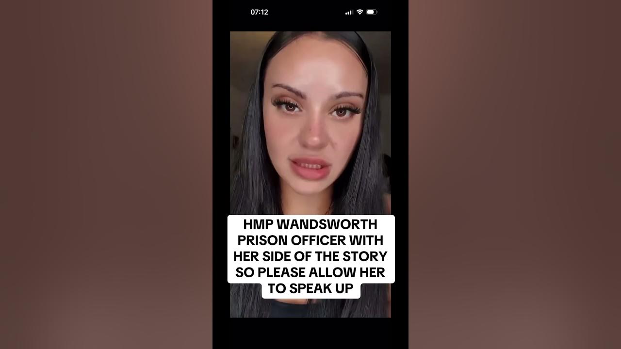 HMP Wandsworth prison officer respond to leaked video YouTube