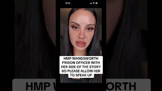 HMP Wandsworth prison officer respond to leaked video