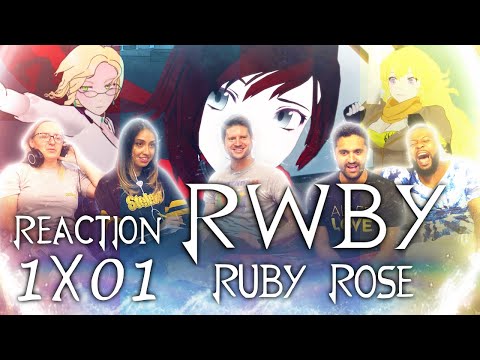 The Normies' Reaction to RWBY - Volume 1 Episode 1 - "Ruby Rose" - Group Reaction and Discussion