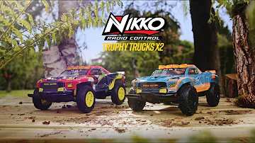 Remote Control Cars Racing - Nikko RC Elite Trophy Trucks X2