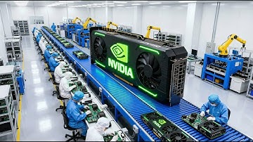 Inside an NVIDIA Graphics Card Factory: From Advanced Chips to Powerful GPUs (Full Process)