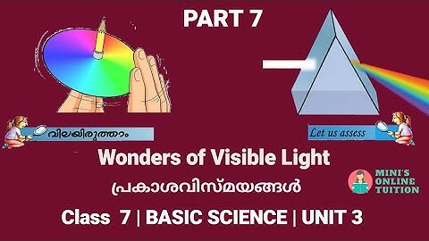 Class 7 | Basic Science | Wonders of Visible Light - Part 7 | Kite Victers | First bell |