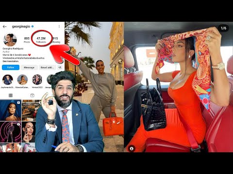 فوری_جورجینا رودریگز همسر کریستیانو رونالدو در دوماه 5 میلیون توریست