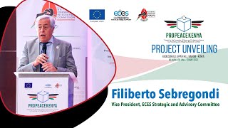 Opening remarks Filiberto C. Sebregondi Vice President, ECES Strategic & Advisory Committee