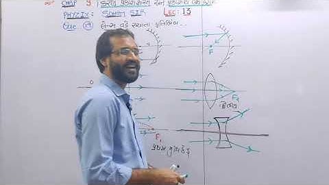 How to draw image by lens class 12 physics chap 9  lec-13 by soham sir gujarati med aaradhya classes