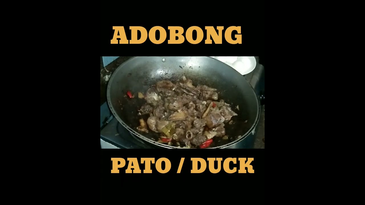 ADOBONG PATO / DUCK 