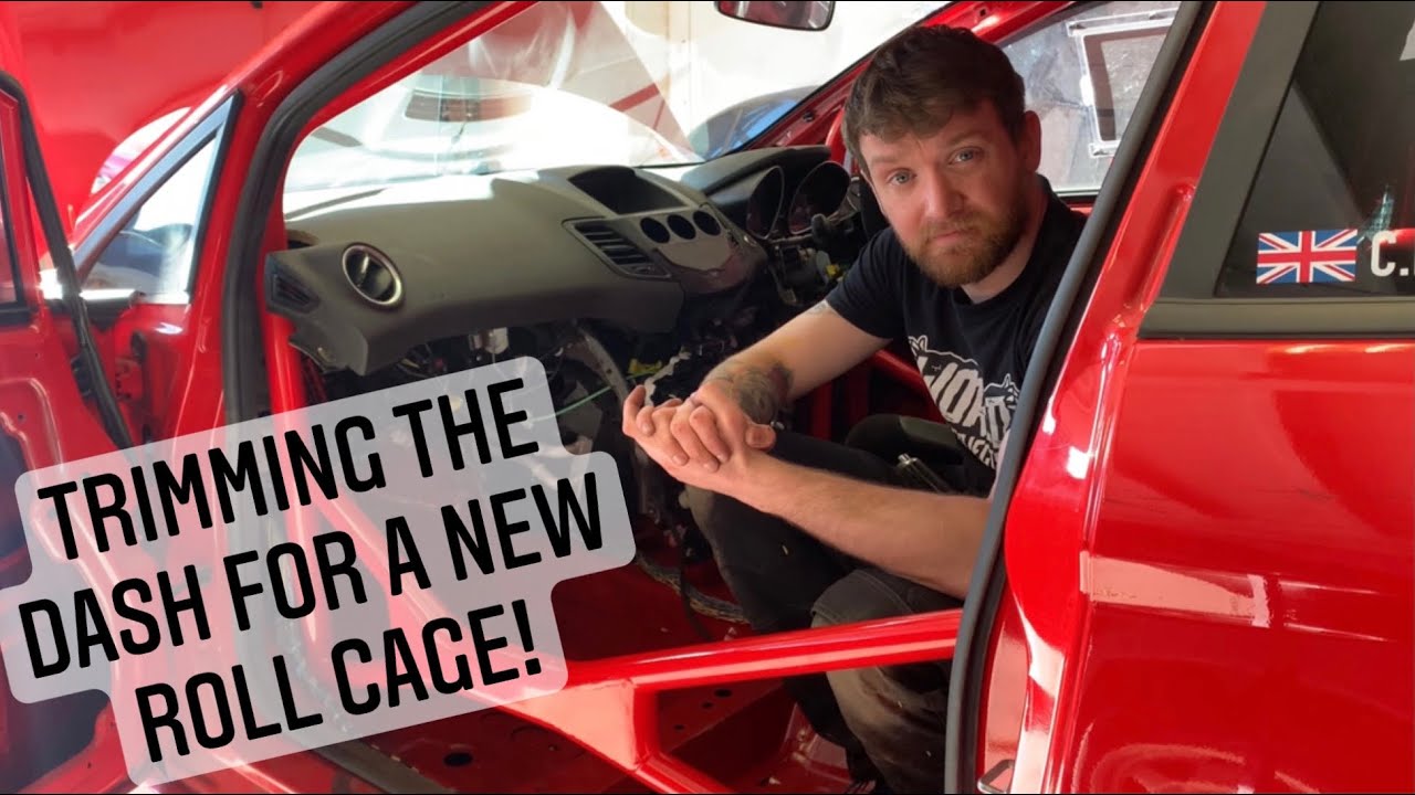 Fiesta Track Car Ep4 - Full Roll Cage and Dash Trim for the Fiesta ST180 Track Car!