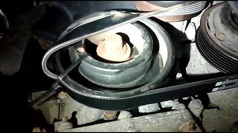 Ford Fiesta Stretch Belt - No Special Tool Required!