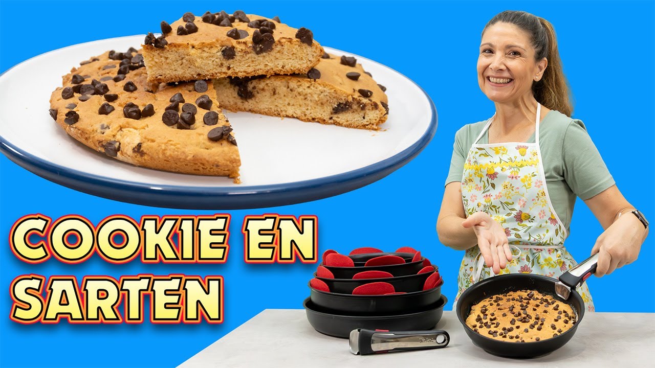 Galleta Cookie con Chocolate CRUJIENTE en 30 Minutos con Tefal Ingenio