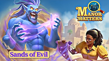 Manor Matters - Sands of Evil Full Story  Walkthrough Gameplay #games#dailygaming