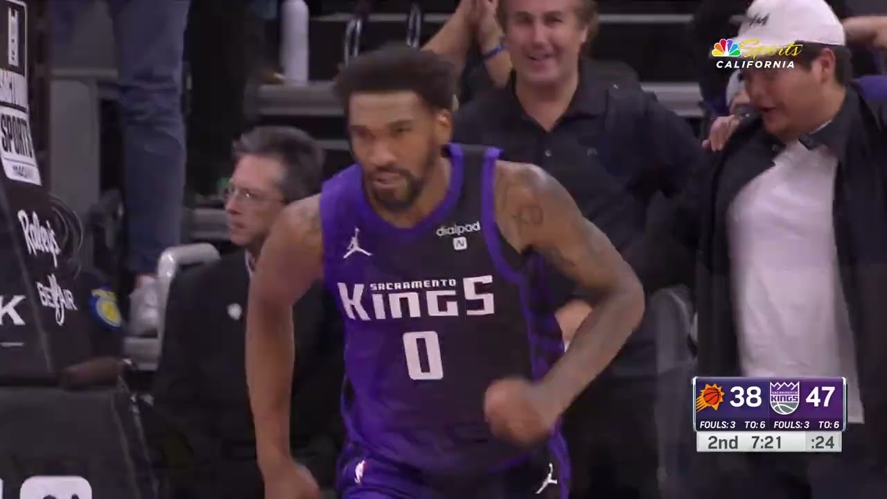 Malik Monk Crazy Dunk! (Suns Vs Kings)