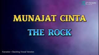 THE ROCK - MUNAJAT CINTA (KARAOKE PLUS BACKING VOCAL)