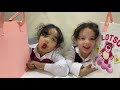 مشتريات يسر وأسيل من بازار المدرسة 