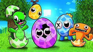 HATCHING RAINBOW EGGS! (Mystery Egg)