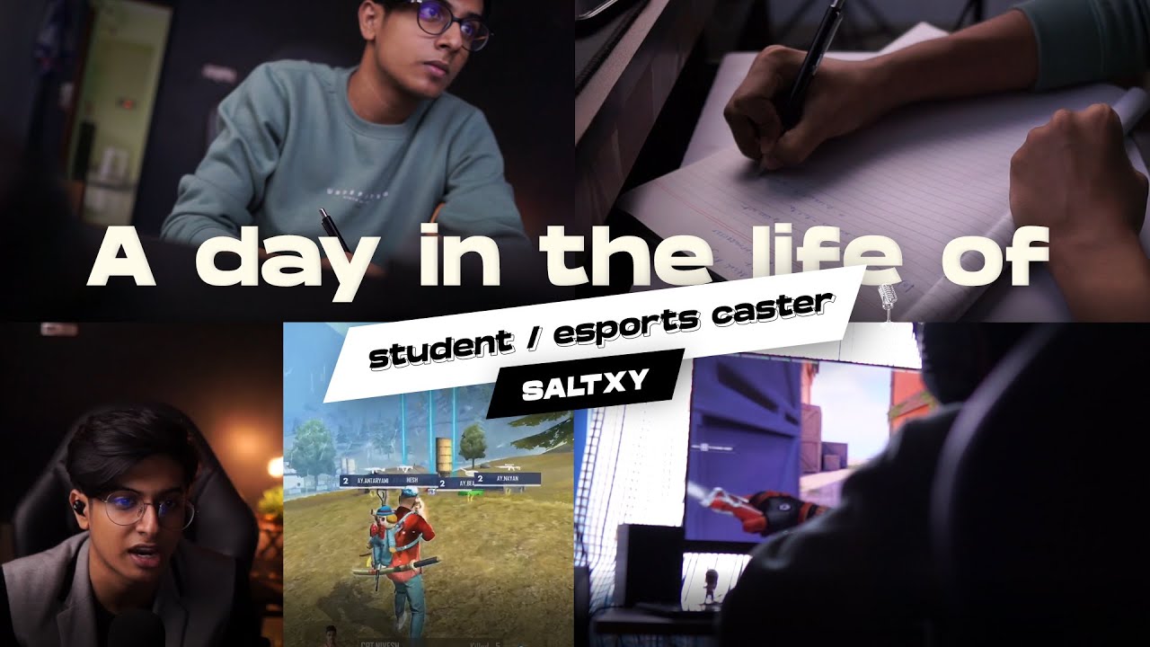 A Day in the Life of a Student/Esports Caster