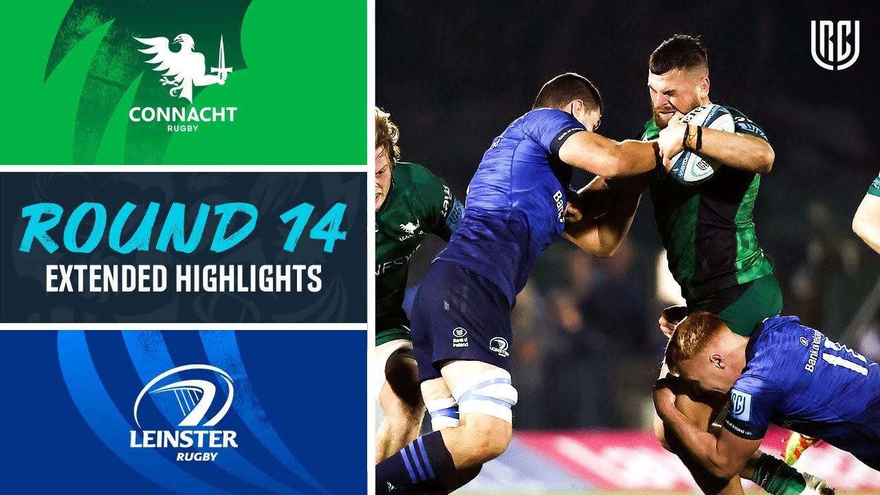 Connacht v Leinster | Match Highlights | Round 14 | URC 2021/22