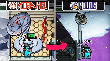 SATELLITES  on all maps including (SUBMERGED)- Among Us Evolution.