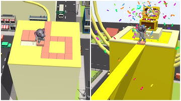 STACKY DASH FUNNY GAME PLAY #54 | 3D GAME ON ANDROID/IOS