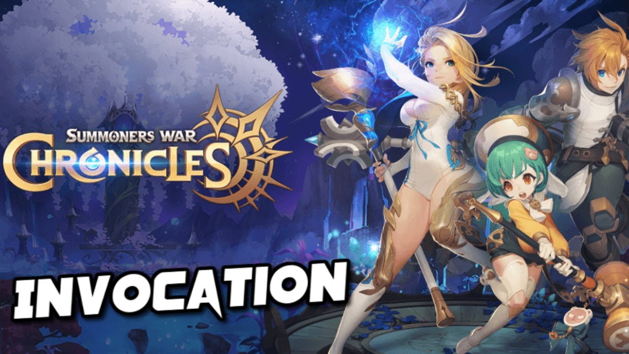 Les premières invocation ! Summoners war Chronicles