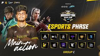ESPORTS PHASE INVITED ROUND 1- DAY 3 | FFM NARIKOOTTAM ELITE CUP S2 | TEAMS ABZ,RNTX,JG,NXT,TE,RG,GW