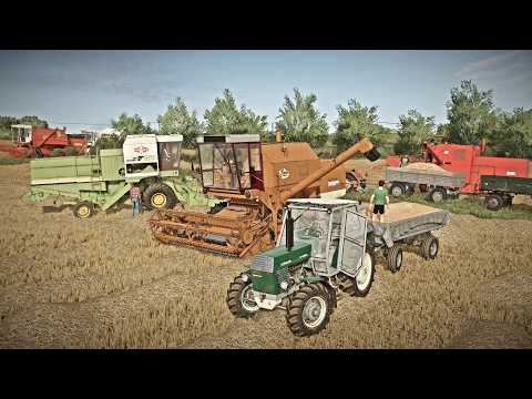 Vacation in Boćkowo - The longest day of harvest, part one. There have never been this many combi...