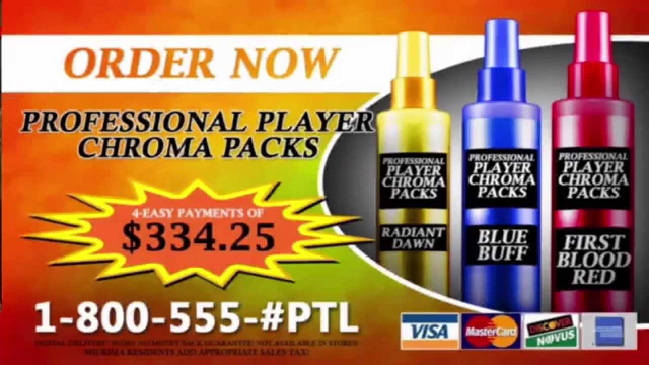 Professional Player Chroma Packs