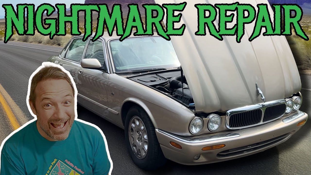 КОШМАР Замена кислородного датчика | 1998-2003 JAGUAR XJ8 XK8 X308