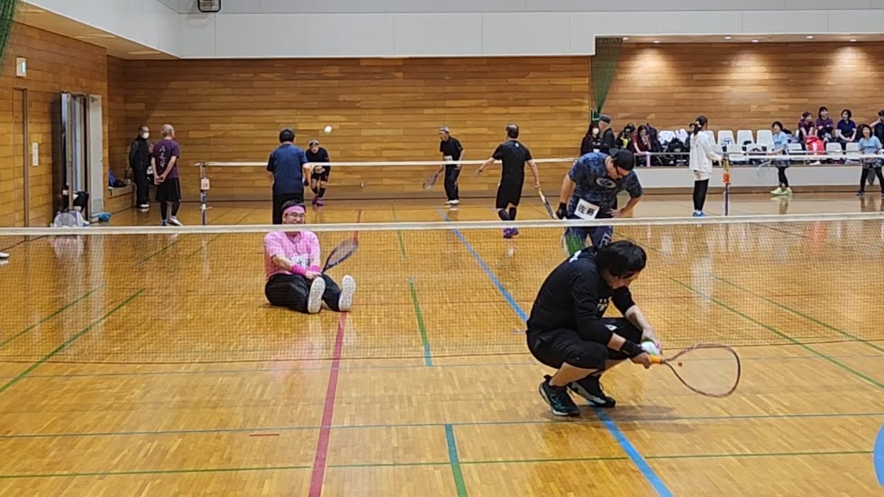 ミニテニス男男大会🎾✨渡辺佐藤ペア対渡辺佐藤ペア✨