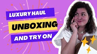 Luxury Haul Unboxing and try on: Vivienne Westwood and Norma Kamali