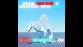 Spinosaurus OR Pyroraptor Remodel In The Next Update? | Jurassic Blocky | #jurassicworld #shorts
